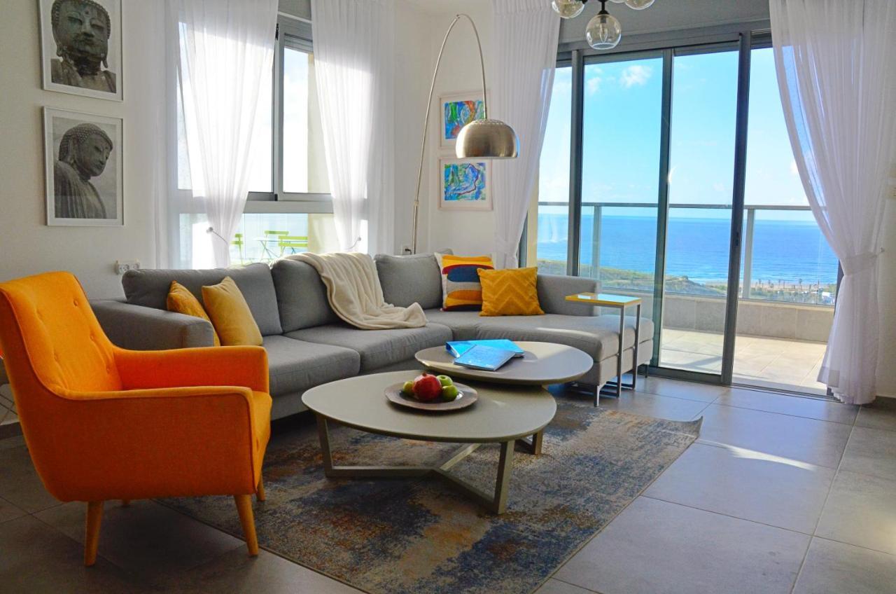 Amazing Sea View, Steps To Beach, Near Tel-Aviv Bat Jam Exteriér fotografie