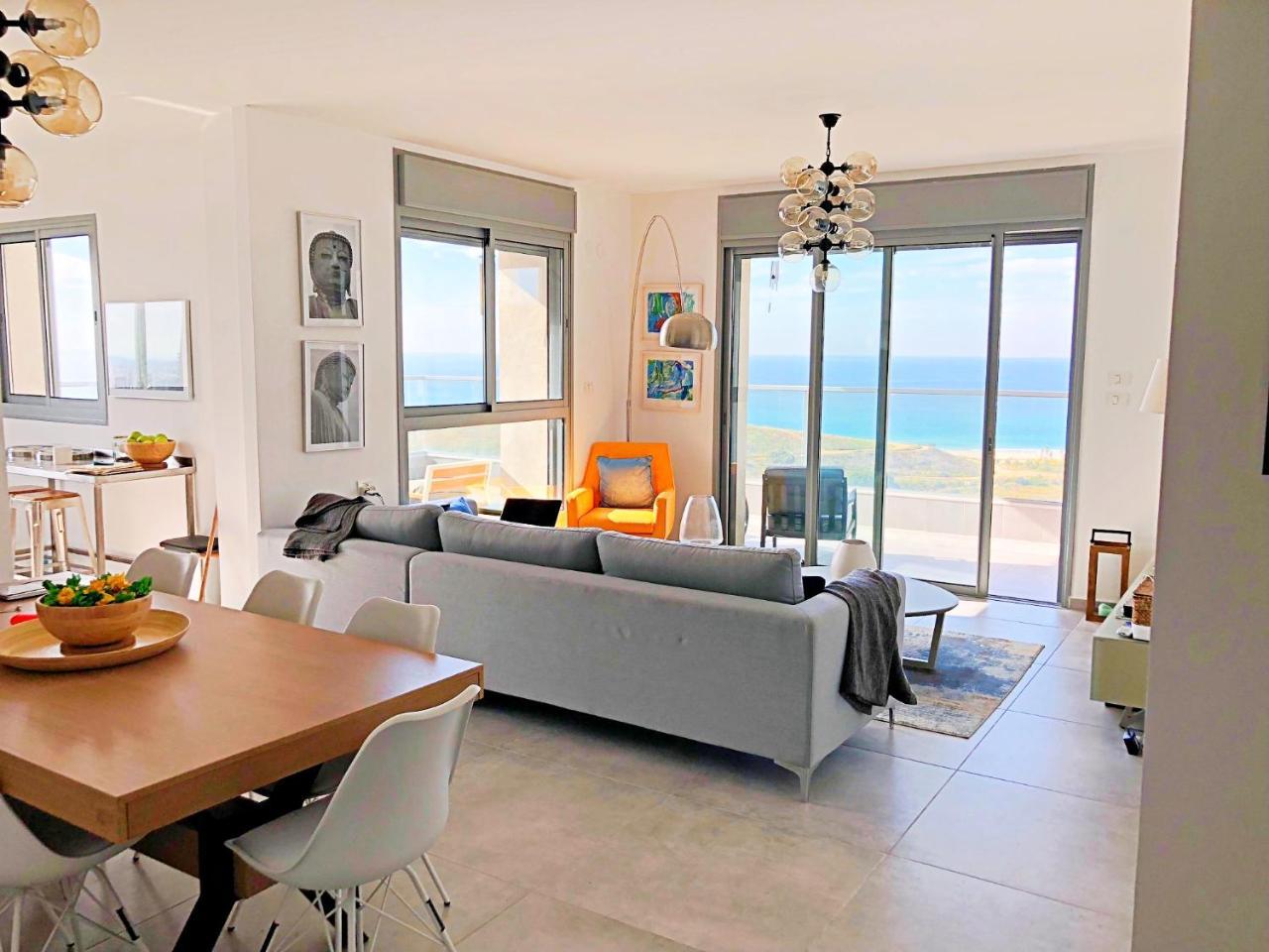 Amazing Sea View, Steps To Beach, Near Tel-Aviv Bat Jam Exteriér fotografie